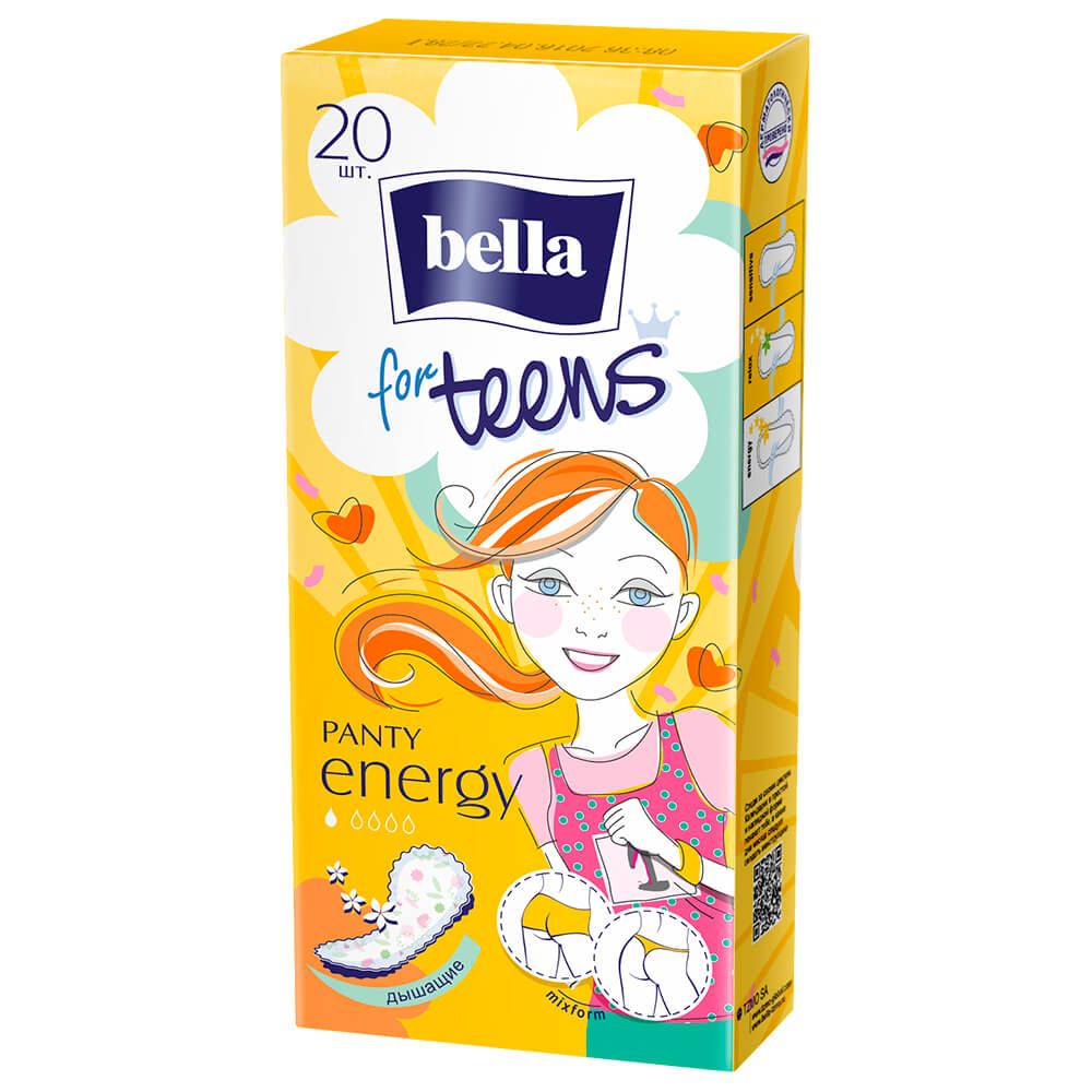 фото упаковки Bella прокладки Panty For Teens Energy Deo