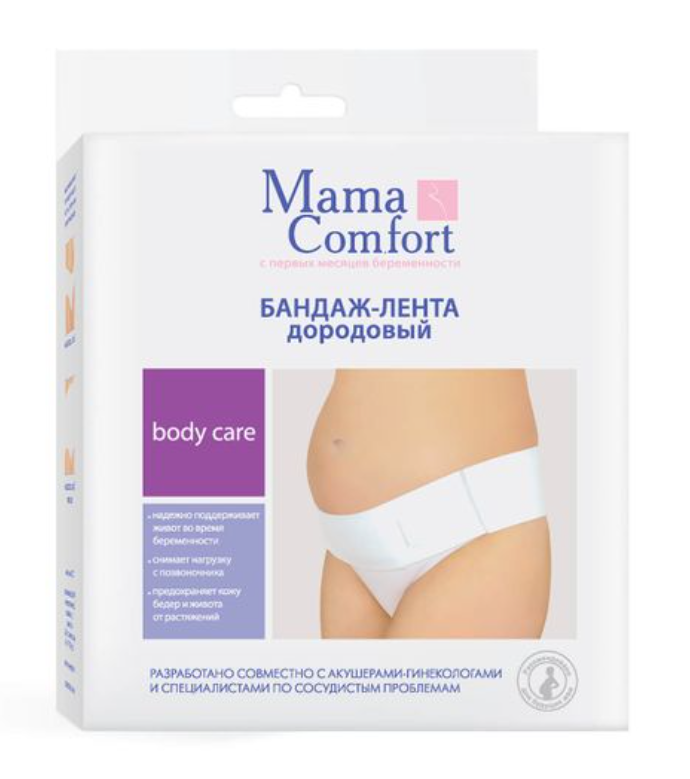 фото упаковки Mama Comfort Бандаж-лента дородовый