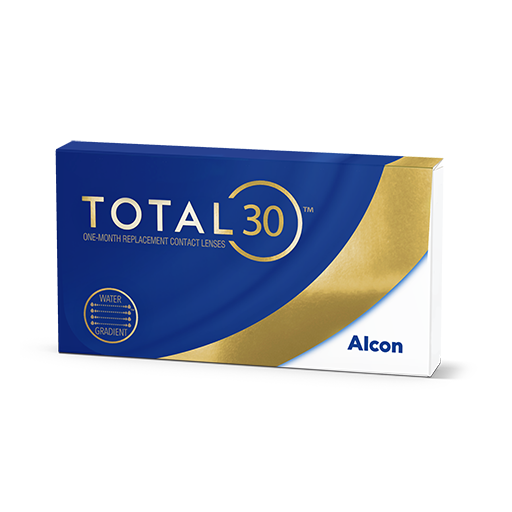 Alcon Total 30 Линзы контактные ежемесячной замены, -8.00, 8.4, 3 шт.