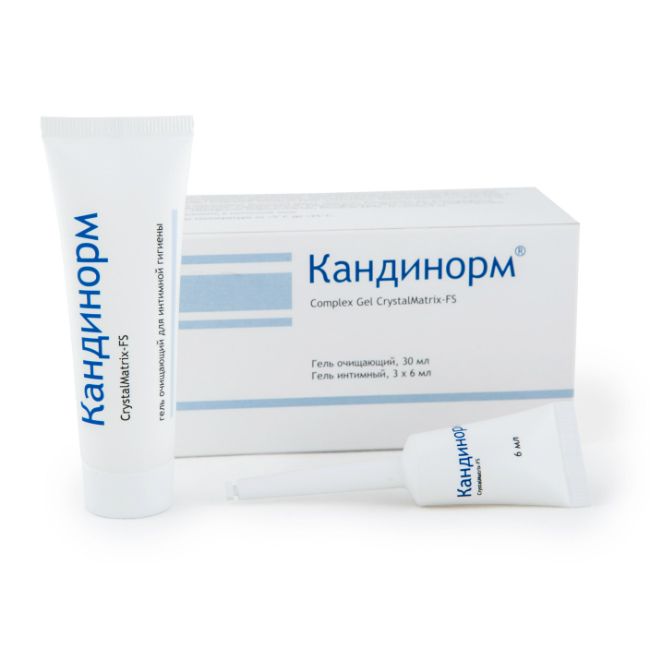 Кандинорм Complex Gel, 30 мл+6 мл х 3 шт, гель вагинальный, набор, 1 шт.