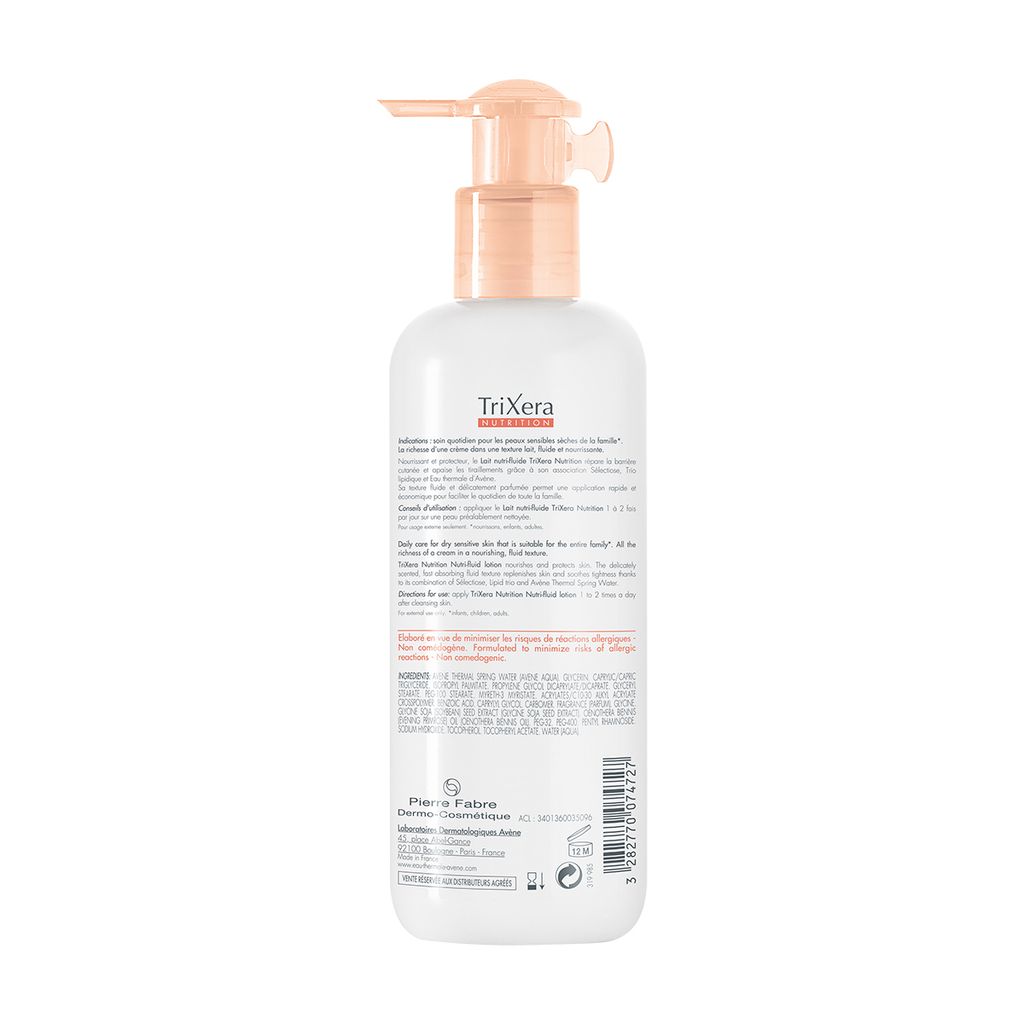 Avene Trixera Nutrition молочко питательное, молочко, 400 мл, 1 шт.