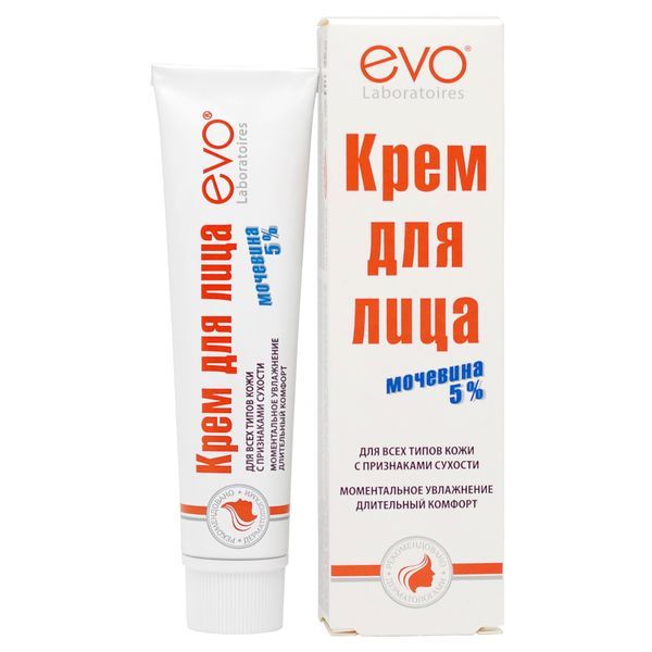 фото упаковки Evo Крем для лица с признаками сухости с мочевиной 5%