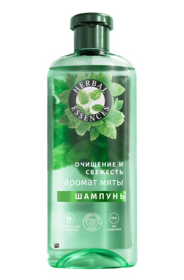 фото упаковки Herbal Essences Шампунь для волос очищение и свежесть