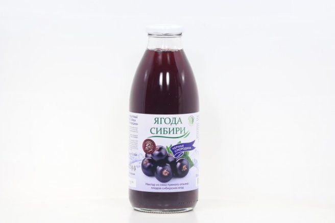 фото упаковки Ягоды Сибири Нектар Черная смородина безалкогольный