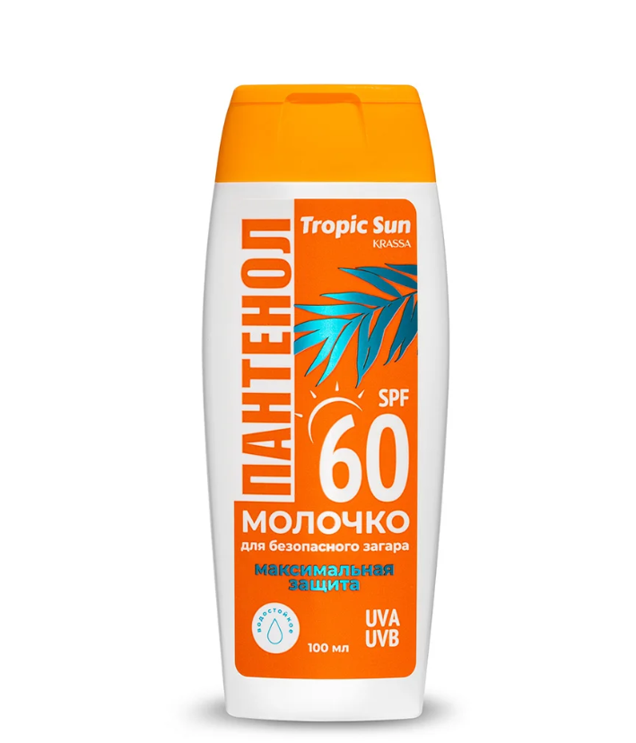 фото упаковки Krassa Tropic Sun Молочко для безопасного загара SPF60+