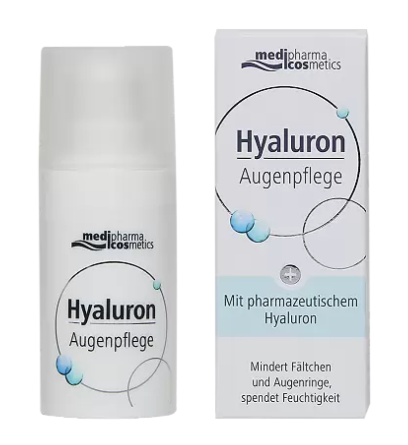 фото упаковки Medipharma Hyaluron Крем для кожи вокруг глаз