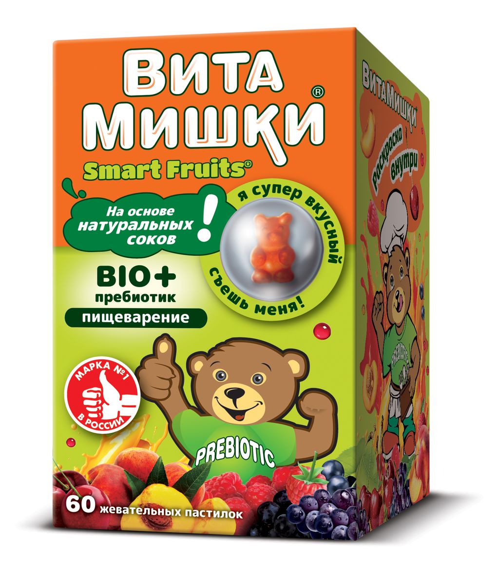 фото упаковки ВитаМишки BIO + пребиотик
