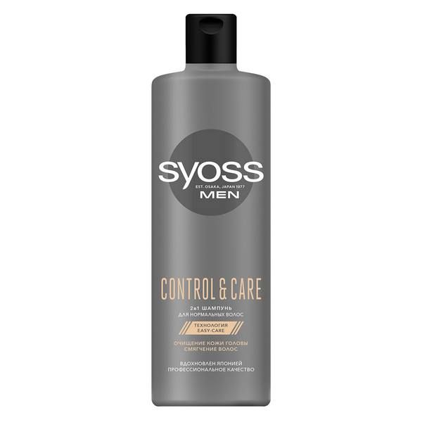 фото упаковки Syoss Men Шампунь 2в1 Control&Care