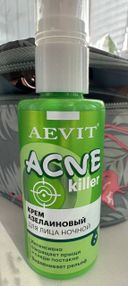 Отзывы о Крем против несовершенств азелаиновый Acnekiller Aevit