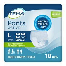 Подгузники-трусы для взрослых Tena Pants Active Normal