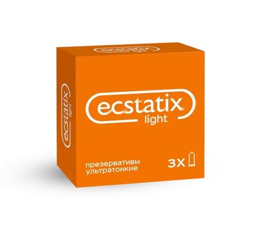 Ecstatix Презервативы Ультратонкие, 3 шт.