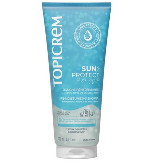 Topicrem Sun Protect Гель для душа, увлажняющий, 200 мл, 1 шт.