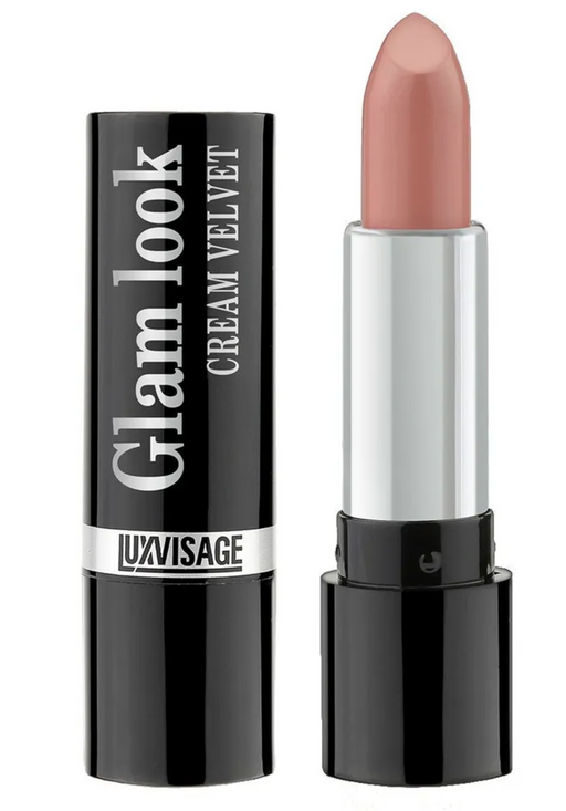 Luxvisage Губная помада Glam Look Cream Velvet, помада, тон 319 нежное пралине, 4 г, 1 шт.