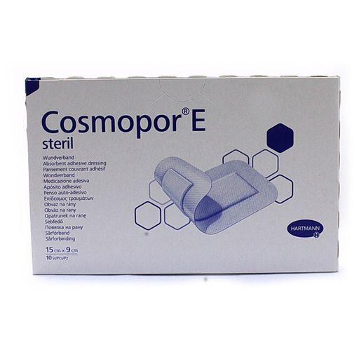 Cosmopor Е Повязка послеоперационная стерильная, 15смх9см, повязка стерильная, 10 шт.