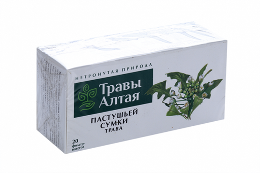 Травы Алтая Пастушьей сумки трава, фиточай, 1,5 г, 20 шт.